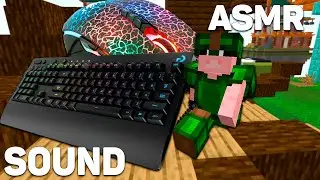 ASMR Logitech g213 & Bloody a7 click sound Bed Wars FULL GAME