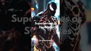 Ai draws Superheroes as Symbiotes #ai #marvel #superhero #symbiote #aigenerated #aiartcommunity