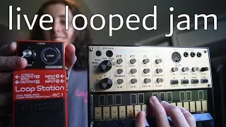 live looped jam | volca keys + boss rc-1