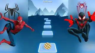 Spider man Across the Universe Song🎶 Tilse-hop Sunflower song spider man music