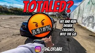 Hit and Run on the G8 #crash #wreck #g8gt