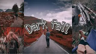 Cara edit foto di Lightroom mobile | Dark fall free preset dng