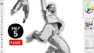 In the Air (pose) - Daily 5 Challenge LIVE