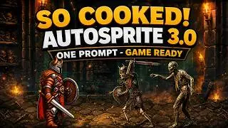 From AI Character Art to Animated Sprite - Game Ready in 5 Minutes!