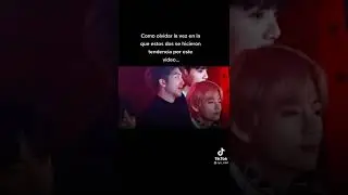 Namjoon y Jisoo 👁️👄👁️