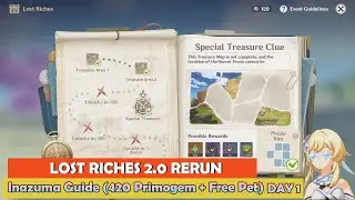 Lost Riches Special Treasure Inazuma Day 1 Guide | Genshin Impact Event Rerun