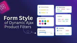 How to Style Forms – Dynamic AJAX Product Filters for WooCommerce | Plugincy Tutorial