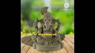ओम गणेशाय नम: । गणेश चालीसा #shorts #ganesh #Morning