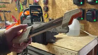 Husqvarna 550XP Cleaning