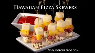 Hawaiian Pizza Skewers