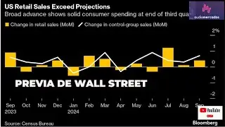 Ventas minoristas de EEUU en #DIRECTO = 2/3 #PIB + previa de la apertura de #WallStreet  15/11