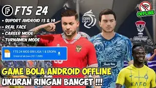 COBA DOWNLOAD‼️Game Bola Offline Android Ringan New 2025, Mod FTS 25 ASIA Bisa Main Career Mode.