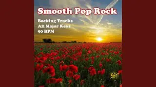 Smooth PoP Rock Backing Track in G Major 90 BPM, Vol. 1