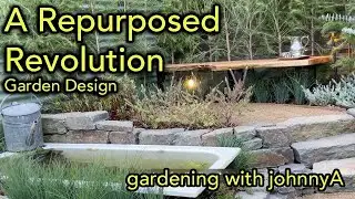 A Repurposed Revolution - Garden Design Found & Repurposed objects MIFGS Achievable Gardens  2024