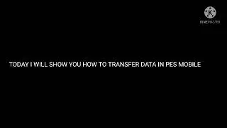 HOW TO DATA TRANSFER IN PES 2021 MOBILE | PES PLAYER TRANSFER IN ANOTHER DEVICE