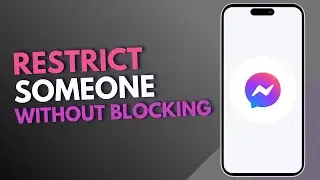 How to restrict someone on FACEBOOK messenger without blocking