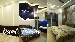 Gaur SportsWood | Sector - 79 Noida | 3BHK | Interior Design | Decode Interior |2023|