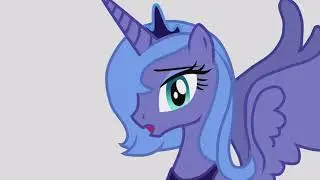 Princess Luna Pony Model Test in Moho (Тест модели пони в Anime Studio Pro)