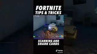 Top Fortnite tips& tricks  Scanning henchmen and shark cards #fortnite#dayattheoffice#fyp#foryou