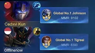 WHEN TWO GLOBAL TANK PLAY in SAME LOBBY!!(They all think were trolling!!😂) -Mobile Legends