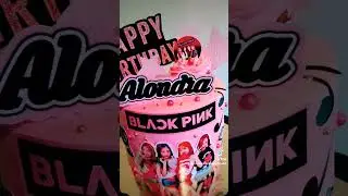 Black Pink Cake