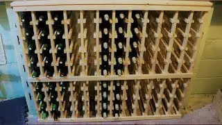 Homemade Wine Rack - Part 2: Wood Cutting and Assembly