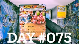 DAY #075 POKÉMON CHALLENGE OPENING X2 BOOSTER PACKS EVERY SINGLE DAY OF 2025: SHROUDED FABLE