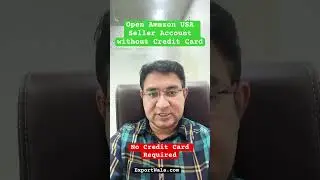 Now Open Amazon USA Seller Account without Credit Card | Hindi | Exportwala | Ankit Sahu |