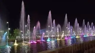 Самарканд сити музыкальный фонтан# Singing fountains in Samarkand City 2025#