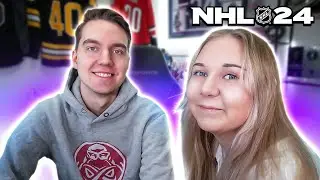 Girlfriend Plays NHL 24