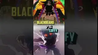 Luffy Vs Blackbeard #anime #manga #onepiece
