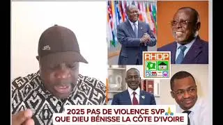 LE RHDP DE ALLASANE OUATTARA TREMBLE FACE À LA CANDIDATURE DE TIDJIANE THIAM PDCI-RDA PARTIR UNIQUE