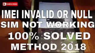 How to Fix/Repair Invalid IMEI Number Error in Android Phones 2018