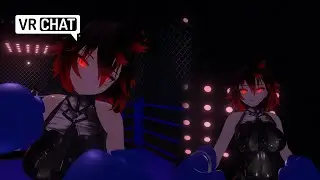 Personal training with the mistress of darkness 😈 VRchat POV BOXING