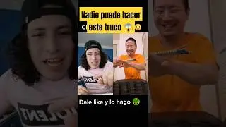Nadie puede hacer este truco 😂 - Hey Crispin #humor