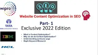 What Is Content Optimization? | Content Optimization In  SEO | SEO Course 2022