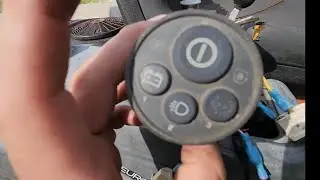 How to bypass a Husqvanrna keyless start switch.