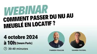 Comment passer du nu au meublé en locatif ?