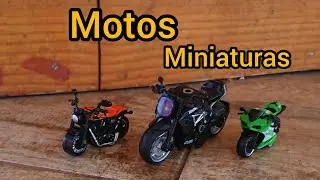 moto miniatura bringuedo 