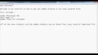 How to get Sony Vegas 11 For Free! [Keygen Cracker] 100% Works [No Torrents]