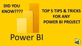 Top Power BI Tips for Better Dashboards | Are you using these in your Power BI reports? | POWER BI