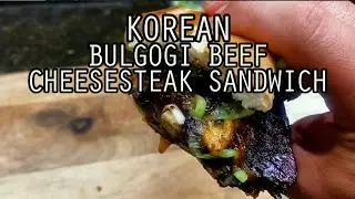 Woo Can Cook | Bulgogi Philly Cheesesteak Sandwich #food #cooking #recipe #koreanfood #trending