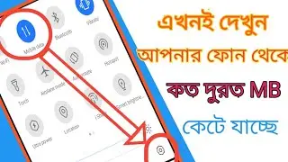 আপনি জানেন কী? আপনার ফোনের MB কত দুরুত কেটে যাচ্ছে  || How fast is your phone's MB going /Data Use