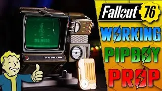 Building IRL Pipboy with WORKING Screen & Radio!! - Fallout 76 Prop Replica
