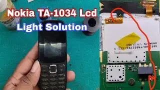 Nokia TA-1034 Display Light Ways||Nokia 105 New Display Light Solution||Nokia 105 LCD Light Solution