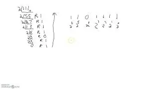 CSIT 256 Converting 21 and 111 to binary