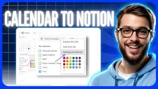 How To Connect Google Calendar To Notion | Sync Notion with Google Calendar (EASY)