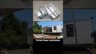 LuminOCity has officially landed in its final destination to serve HISoc #prefab #construction