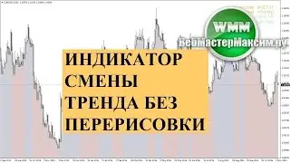 Индикатор Trend strike. Смена тренда без перерисовки с алертом.