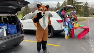 Halloween trunk or treat 2022, Halloween Fursuting